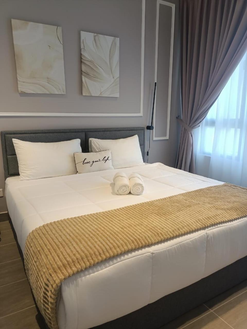 อพาร์ตเมนต์ 2 ห้องนอน 1 ห้องน้ำส่วนตัว ขนาด 69 ตร.ม. – โกตาบารู เซ็นเตอร์ Aparthotel ห้อง รูปภาพ